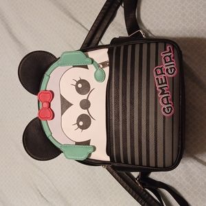 Gamer Minnie lougefly mini backpack